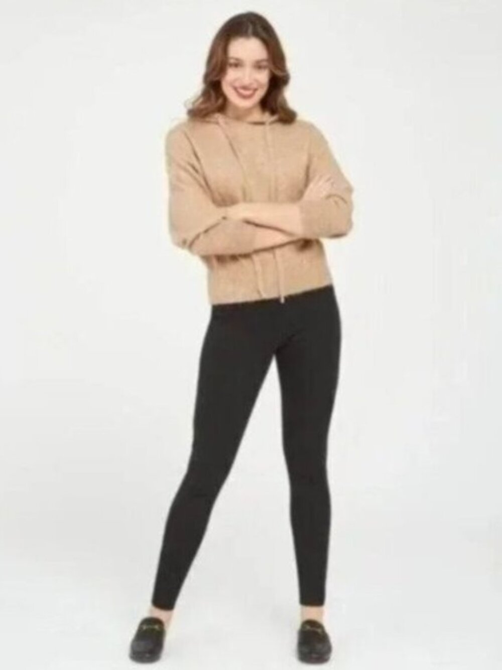 SPANX Jean-ish Leggings in Black - L